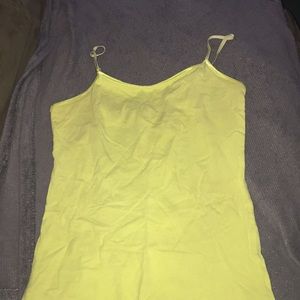 Spaghetti strap tank top